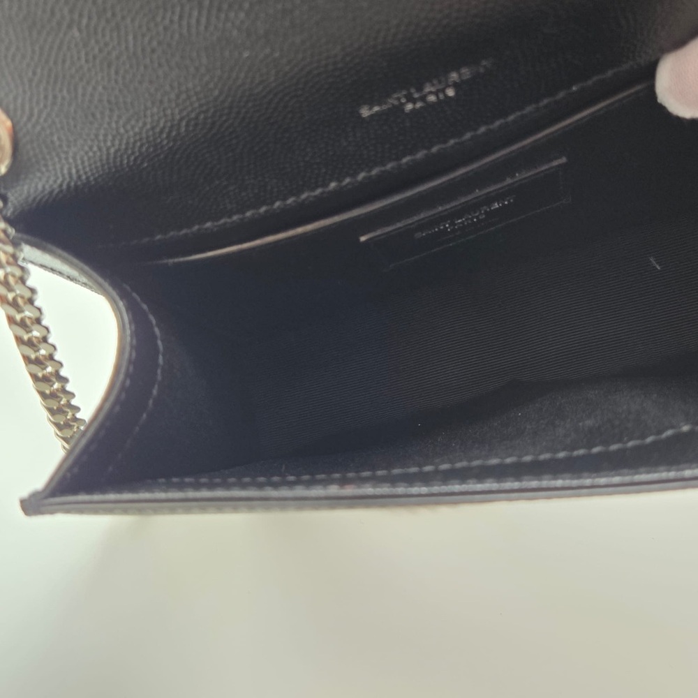 Yves Saint Laurent YSL Kate small grain de poudre textured shoulder satchel - Picture 13 of 15